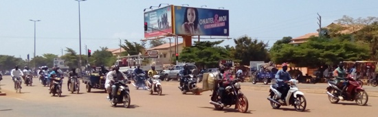 Motocicletas no Burquina Faso