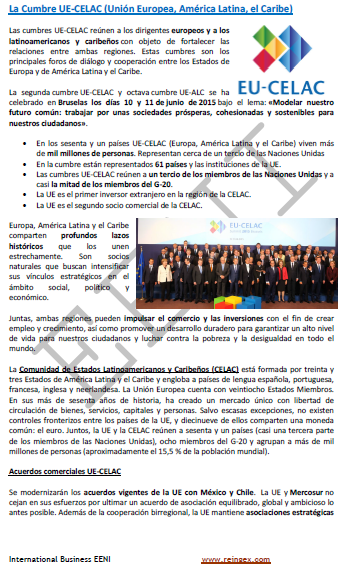 Curso Mestrado: União Europeia-América Latina CELAC