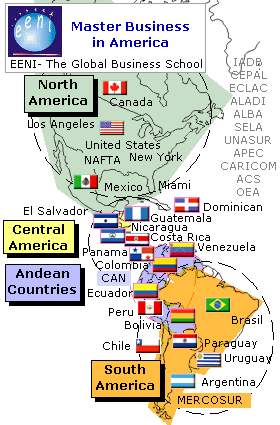 Comércio Exterior e negócios na América, MERCOSUL, Brasil, México, integração...